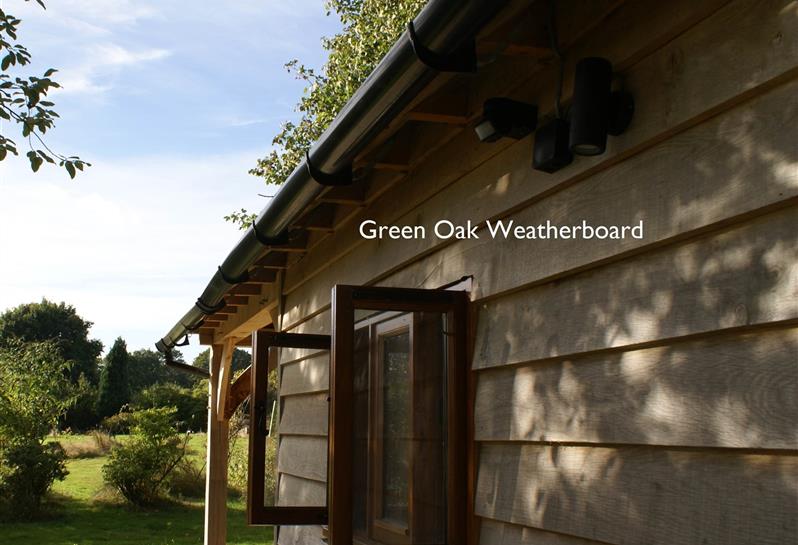 Green Oak Weatherboard