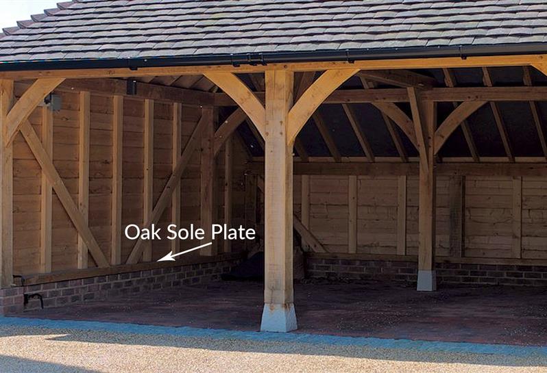 Oak Sole Plate