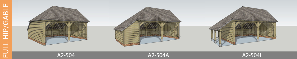 Full hib/gable garage plan